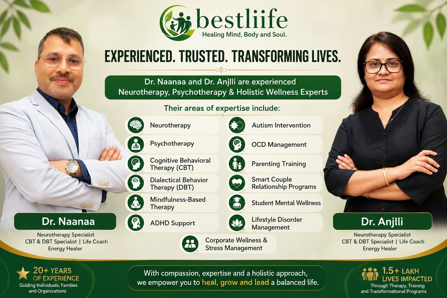 Meet Our Expert Healers