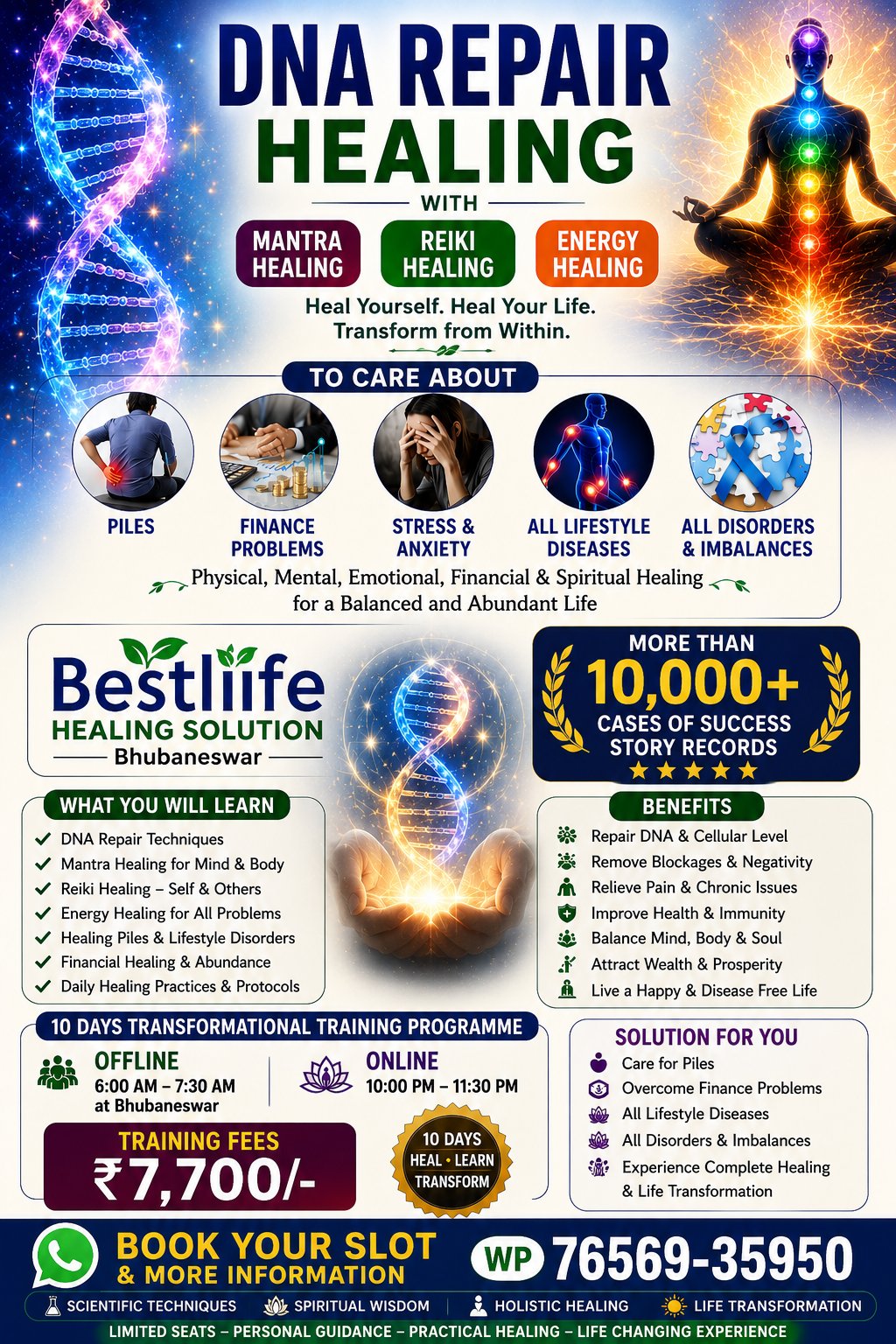 DNA Repair Healing Programme